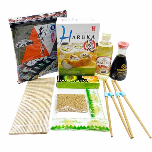 Sushi Kit Set Ingredienti Per Sushi Base KIKKOMAN + OMAGGIO