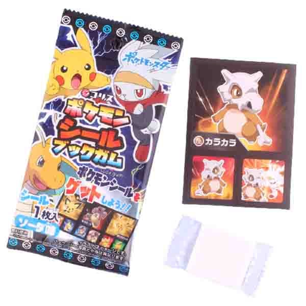 Pacchetto adesivi e gomme da collezione Pokemon, Coris [AT001148