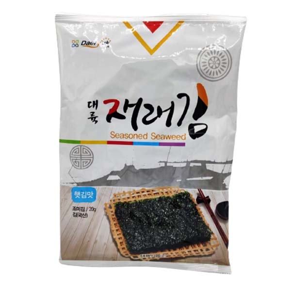 Alghe Nori Snack aromatizzate e Tostate 20g, Daeryuk [PAN004896] - 2.90EUR  : Zen Market, Cibi Asiatici e Oggettistica orientale
