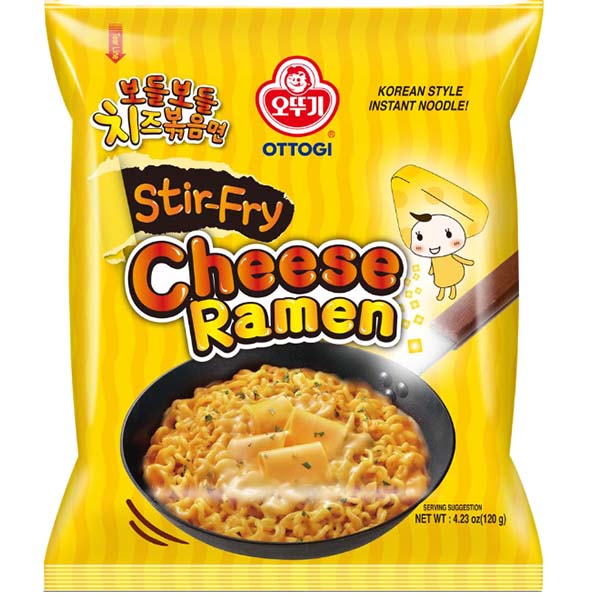 Stir-Fry Cheese Ramen 120 g, Ottogi