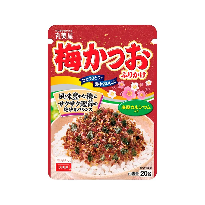 Furikake di Scaglie di Bonito e Prugna 20 g, Marumiya