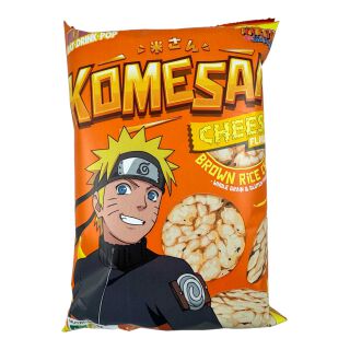 Chips di Riso soffiato Integrale al Formaggio 60g, Komesan
