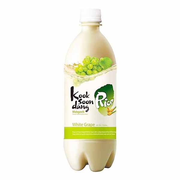 Vino di Riso Makgeolli all'Uva Bianca 750ml(3% Vol.), Kooksoondang SCADENZA 17 APRILE 2025
