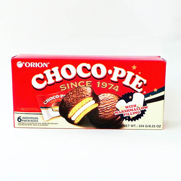 Choco Pie farcito con Marshmallow 180g(6 Monoporzioni), Orion