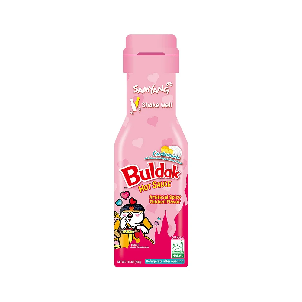 Salsa Piccante Buldak al gusto Pollo Carbonara 200g, Samyang