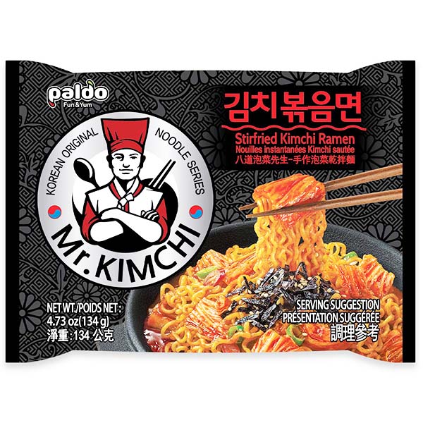 Ramen Mr. Kimchi Saltato in Padella 134g, Paldo