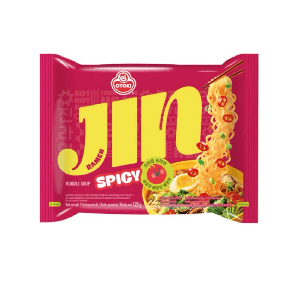 Nuovo progetto (1)-min Jin Ramen Piccante 120g, Ottogi - immagine 1