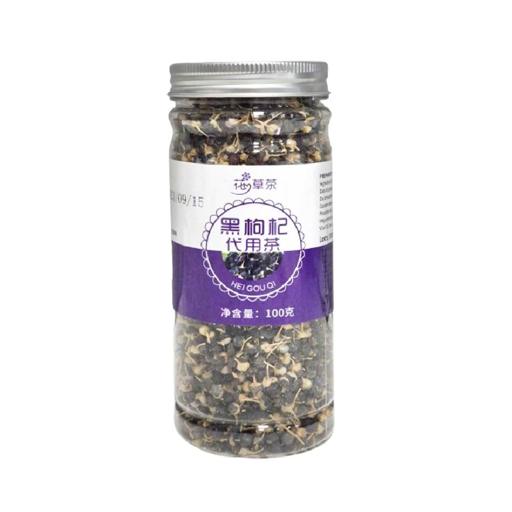 Nuovo progetto - 2025-11-26T132413.368-min (1) Tè Hei Gou Qi, a base di bacche di goji nere, 100 g - immagine 1