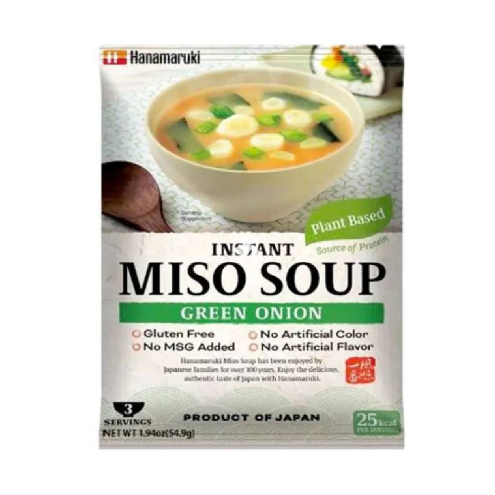 Nuovo progetto - 2025-12-01T200003.874-min Zuppa di miso istantanea allo scalogno Hanamaruki 54.9 g - immagine 1