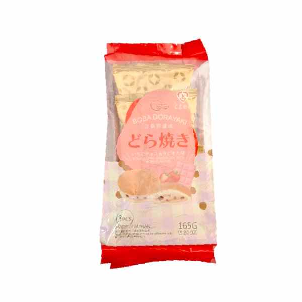 Nuovo progetto (88) (1) Dorayaki con crema di Fragola e Perla di Boba 165 g, Tokimeki - immagine 1
