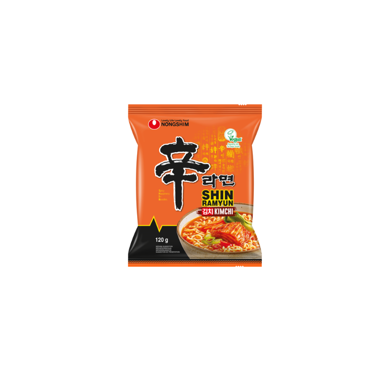 PAC157742 Shin Ramyun al Kimchi 120g, Nongshim - immagine 1