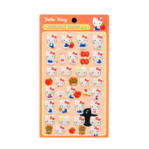 Nuovo progetto - 2026-08-28T154019.054 Hello Kitty – Set Adesivi 3D Bonbon Drop Kawaii - immagine 1