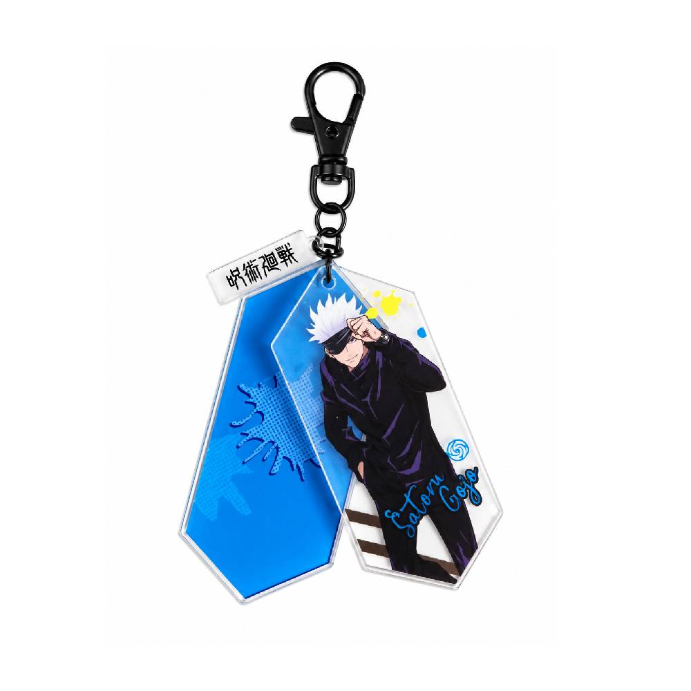 Nuovo progetto - 2026-09-05T121745.004 Jujutsu Kaisen – Portachiavi Satoru Gojo con Charm - immagine 1