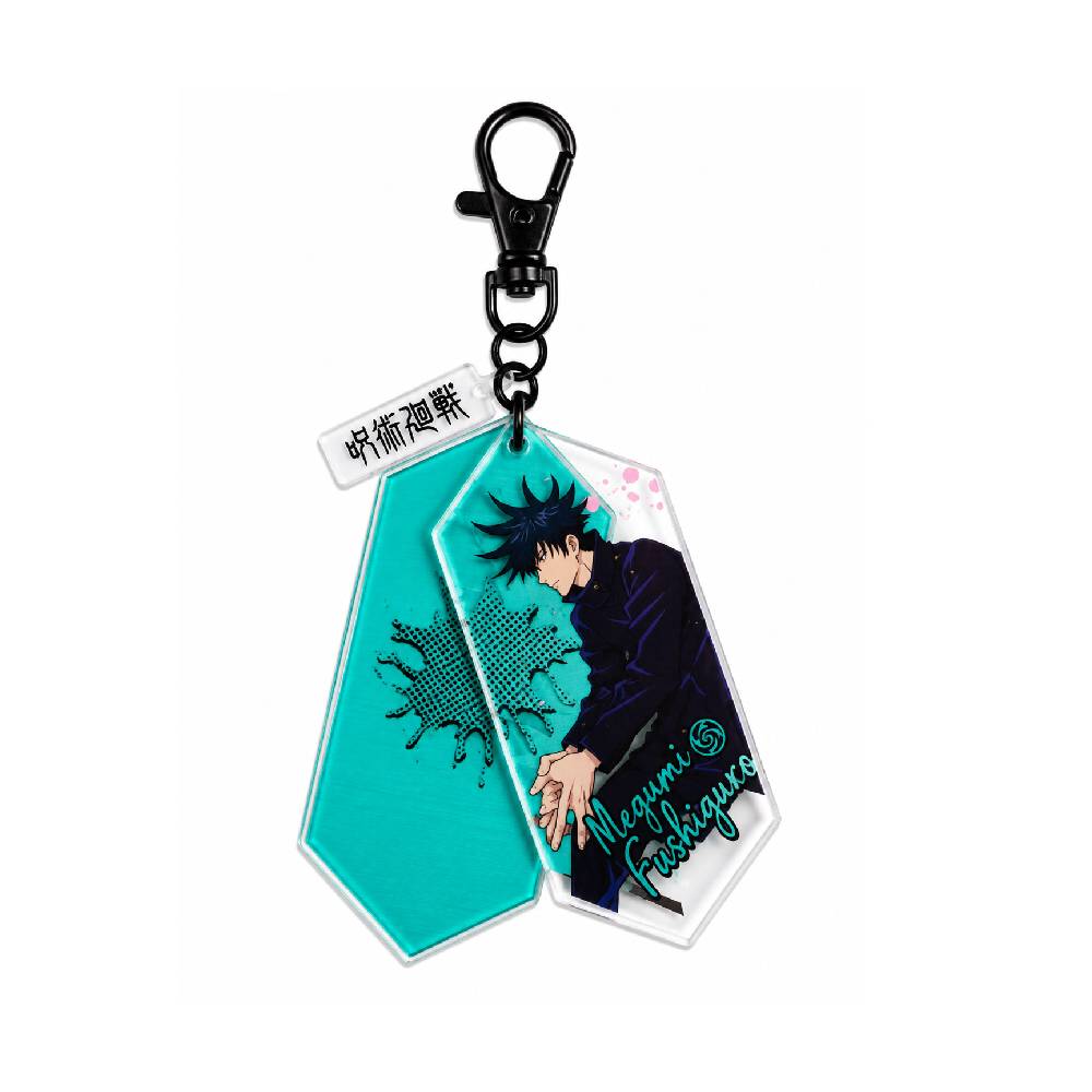 Nuovo progetto - 2026-09-05T121801.361 Jujutsu Kaisen – Portachiavi Megumi Fushiguro con Charm - immagine 1