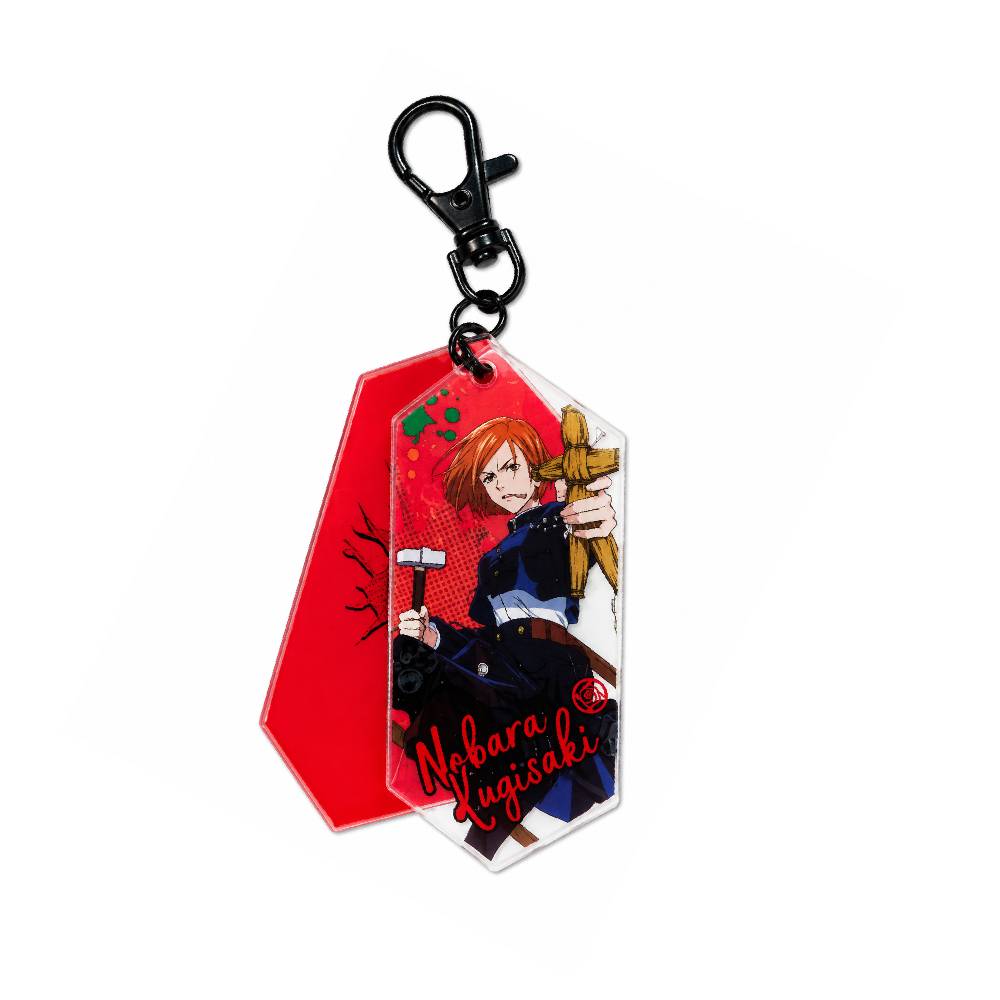 Nuovo progetto - 2026-09-05T121839.081 Jujutsu Kaisen – Portachiavi Nobara Kugisaki con Charm - immagine 1