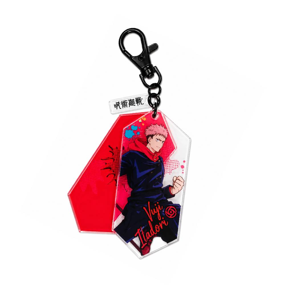 Nuovo progetto - 2026-09-05T121912.629 Jujutsu Kaisen – Portachiavi Yuji Itadori con Charm - immagine 1