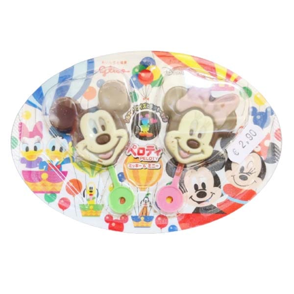 Bastoncini di Cioccolato forma Topolino, Glico