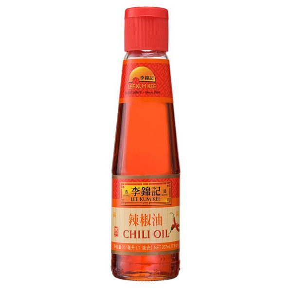Olio al Peperoncino Orientale 207ml, Lee Kum Kee SCADENZA 26 GENNAIO 2023
