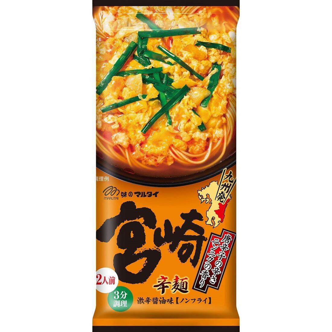 Miyazaki Ramen Piccante alla Salsa di Soia 2p 186g, Marutai Miyazaki Ramen Piccante alla Salsa di Soia 2p 186g, Marutai