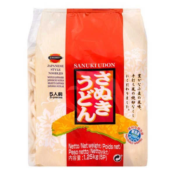 Sanuki Udon 5 pezzi 1.25kg, J-Basket