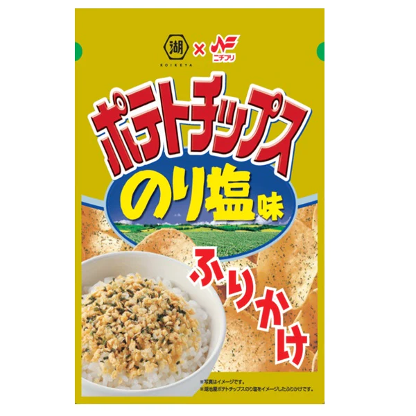 Furikake al gusto di Patatine con Alghe Nori e Sale 20 g, Koikeya