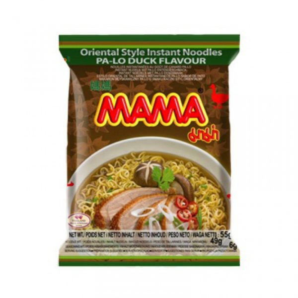 Noodles istantaneo all'Anatra Pa-Lo in stile oriente 55g, Mama Brand