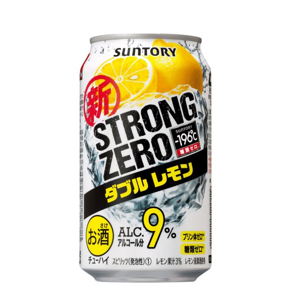 Strong Zero Chu-Hai al Doppio Limone 350ml(9%Vol.), Tominaga