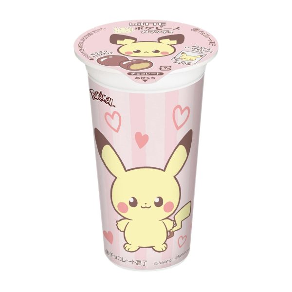 Snack di Amido di Mais gonfiato ricoperto di Cioccolato  Pokemon 37g, Lotte