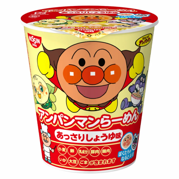 Cup Ramen al sapore leggero di Salsa di Soia 33g, Nissin