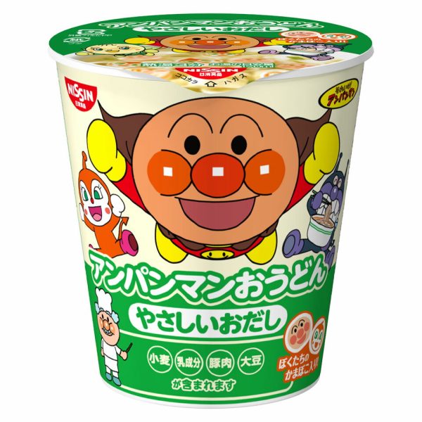 Cup Udon al Brodo di Zuppa Anpanman 32g, Nissin