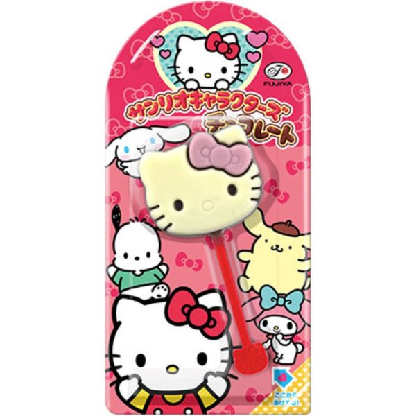 Lecca Lecca di Cioccolato di Sanrio Character 10g, Fujiya