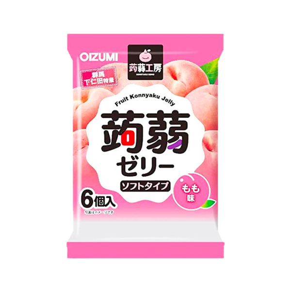 Gelatina di Konjac al gusto di Pesca 106g, Oizumi