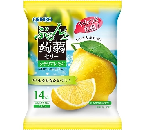 Gelatina di Konjac al Limone 120g, Orihiro