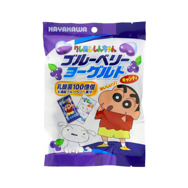 Caramelle Shin-chan al Mirtillo e Yogurt 70g, Hayakawa SCADENZA 31 AGOSTO 2024 Caramelle Shin-chan al Mirtillo e Yogurt 70g, Hayakawa SCADENZA 31 AGOSTO 2024
