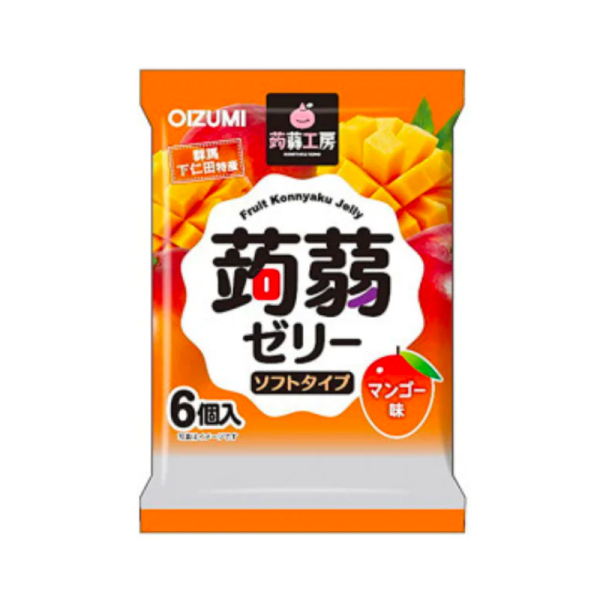 Gelatina di Konjac al gusto di Mango 106g, Oizumi
