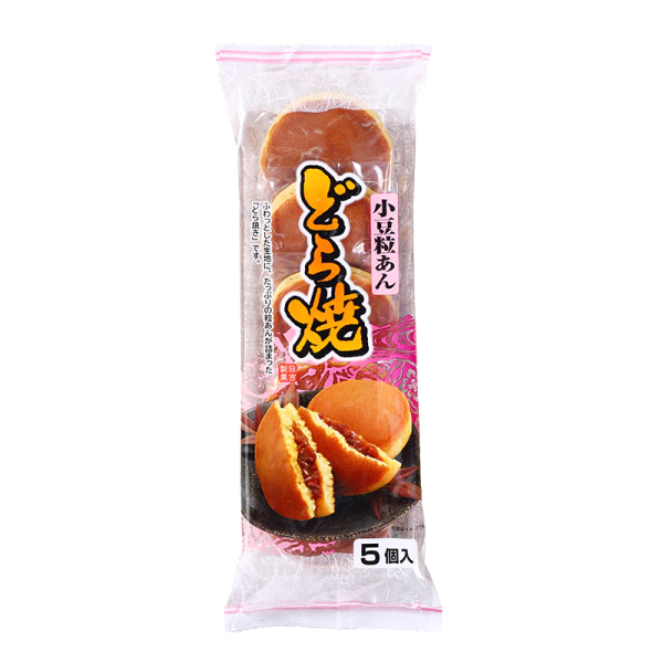 Dorayaki agli Azuki Rossi 5 pezzi 300g, Hiyoshi