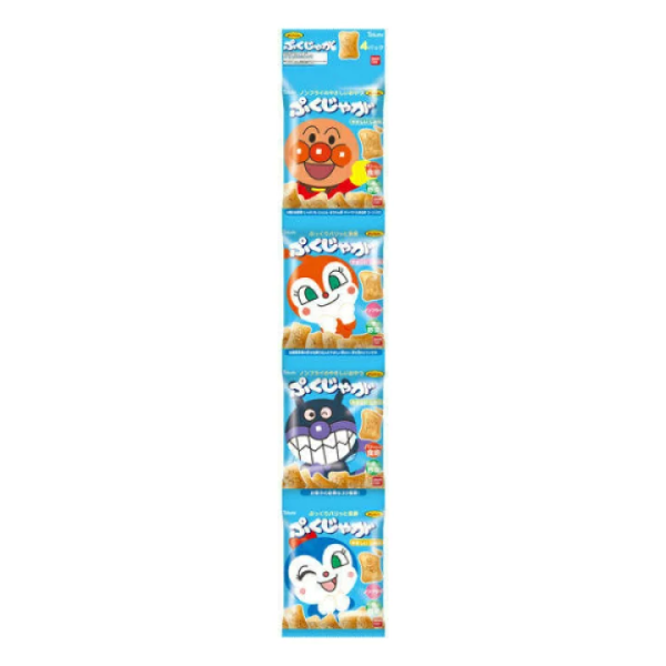 Snack di Patate al Sale 4 pezzi Anpanman 44g, Tohato