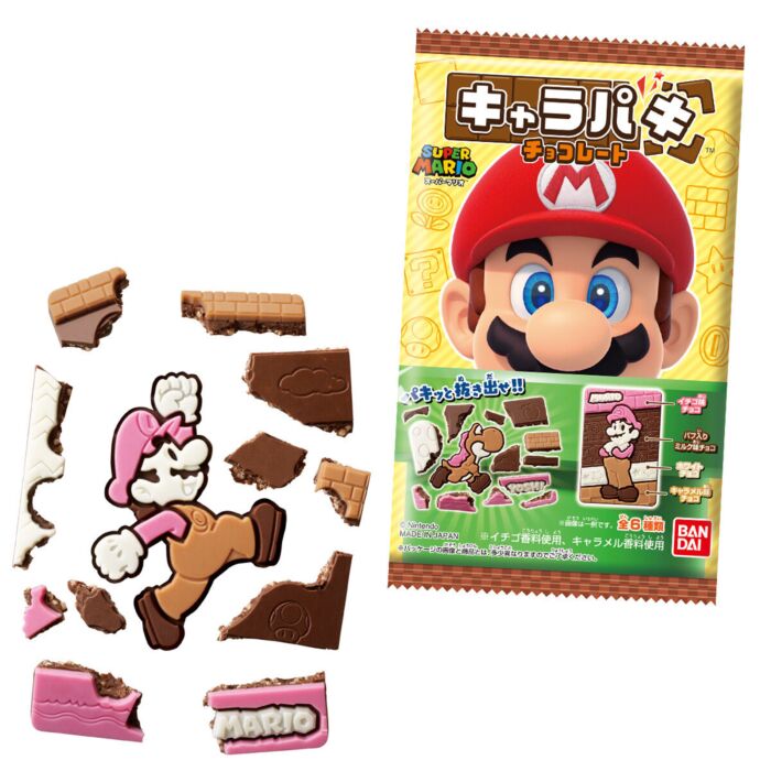 Ciocciolato Charapaki Super Mario 27g, Bandai Ciocciolato Charapaki Super Mario 27g, Bandai