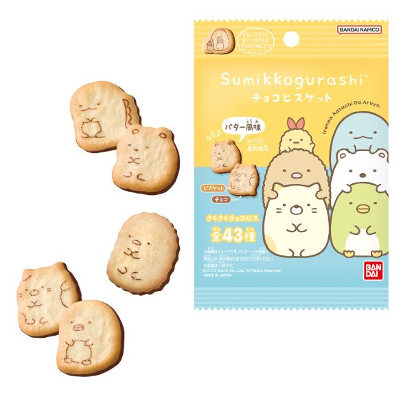 Biscotti al Cioccolato a forma di Sumikko Gurashi 21g, Bandai