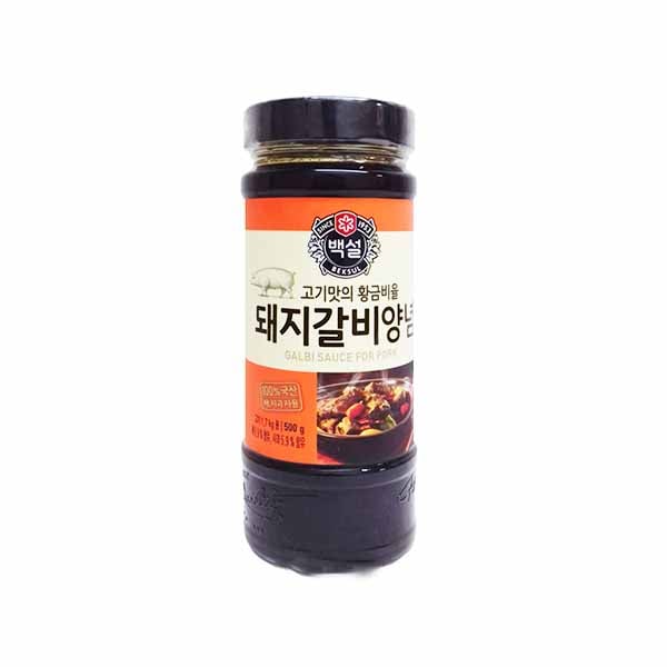 Salsa BBQ per Galbi Costine di Maiale 500g, Cj Beksul