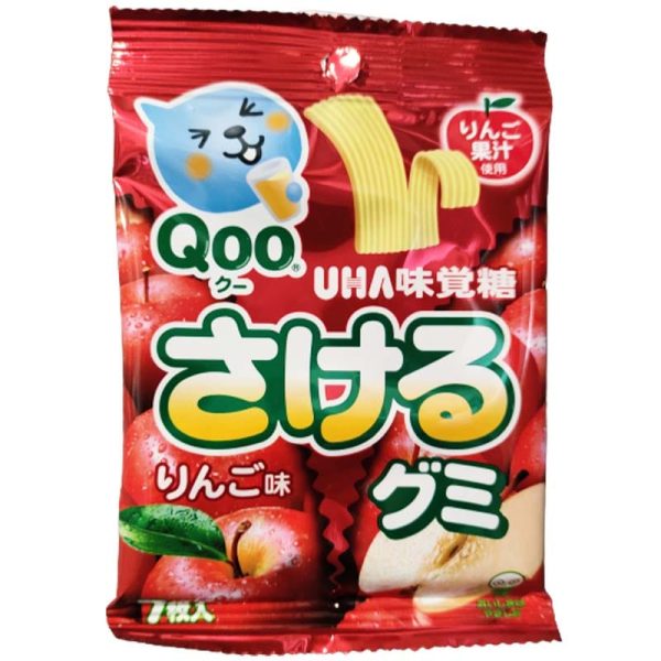 Caramelle Q00 gommose alla mela 39g, Uha