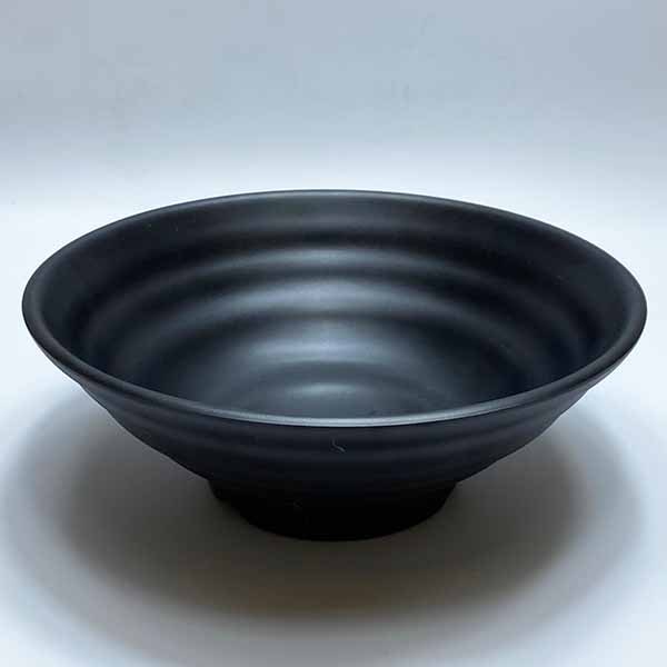 Ciotola Ramen in Melamina 20.2cm colore Nero Opaco