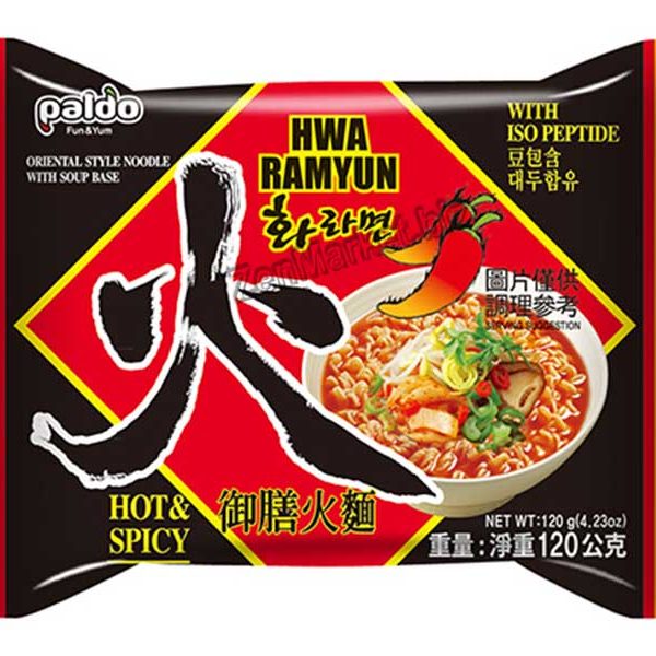 Pasta Istantanea Hwa Ramyun Hot & Spicy, Paldo