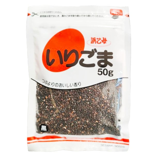 Goma Iri Kuro Sesamo Nero tostato 50g, Hamaotome