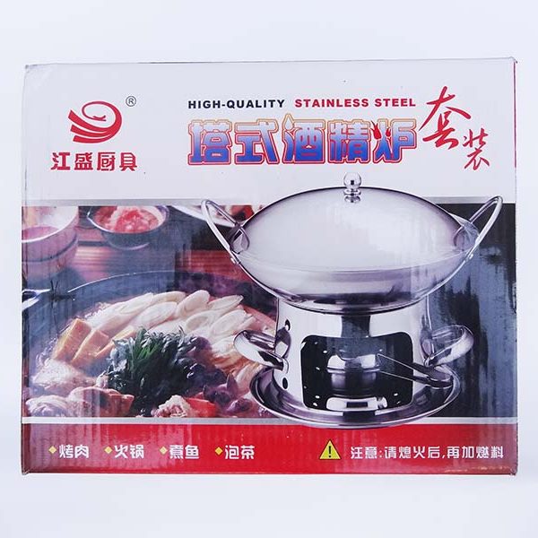 Wok piccolo da tavolo con fiamma - Tabletop wok