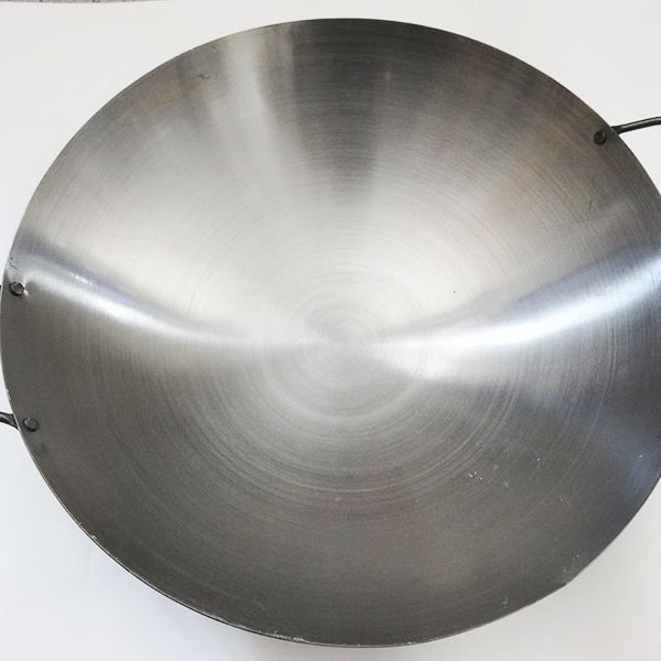 Wok professionale in ferro Leggero e Sottile diametro 36 cm