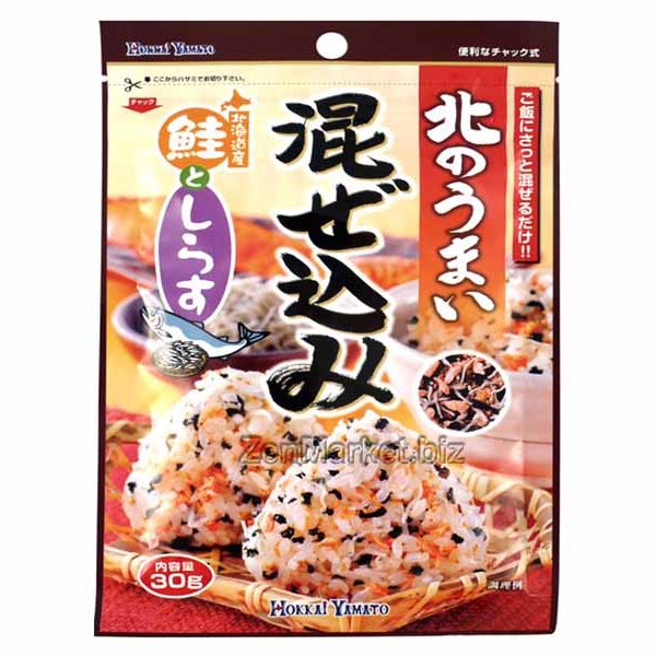 Furikake di Salmone e Shirasu 30g, Hokkai Yamato