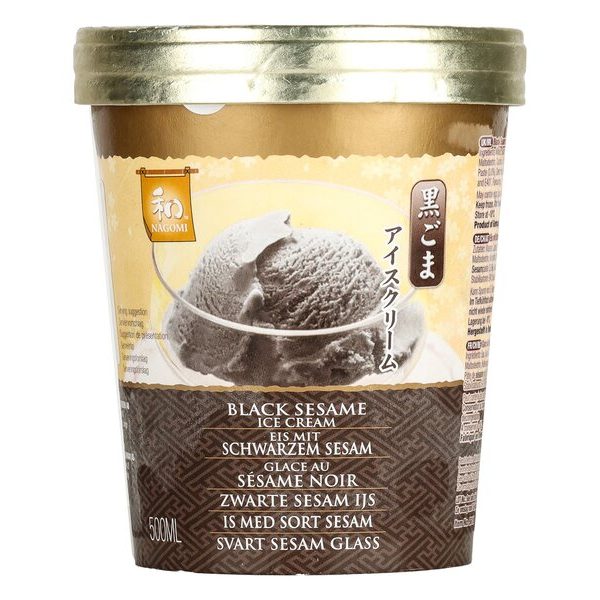 Gelato al Sesamo Nero 500ml, Nagomi