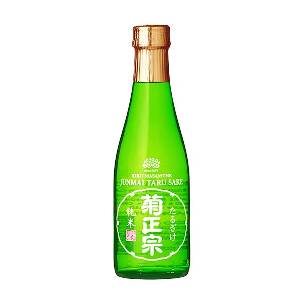 Sake giapponese 300ml, Kikumasamune Junmai Taru Sake
