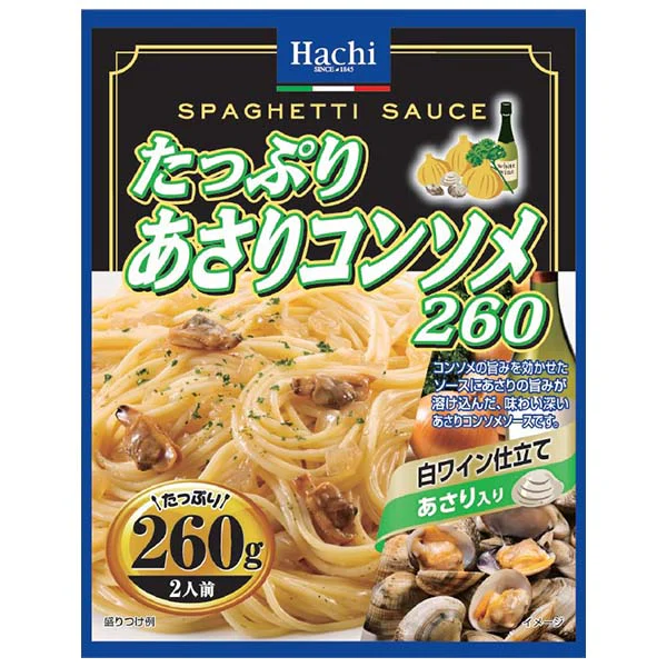 Salsa alle Vongole per Spaghetti 260g, Hachi